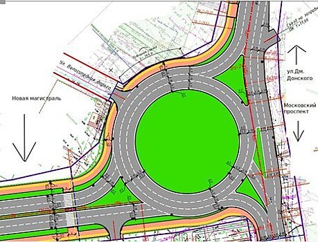 На бывшей ул. Горной появится ещё одна круговая развязка