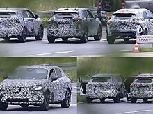 В Сеть попали снимки обновленного Nissan Rogue Sport