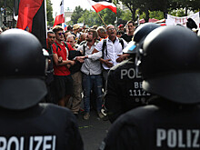 В профсоюзе немецкой полиции назвали конспирологией причастность РФ к протестам