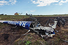 Появились снимки разбившегося на Камчатке вертолета с биатлонистом Малиновским