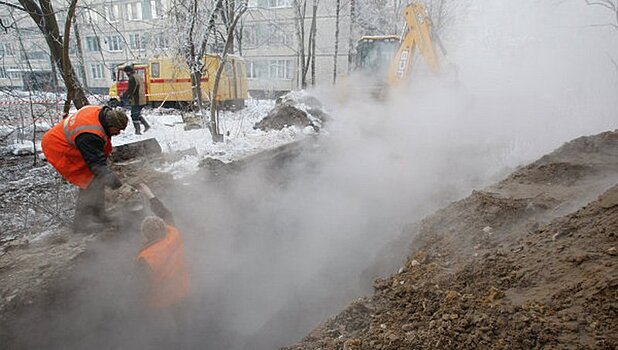 Прорыв трубы водоснабжения в центре Москвы локализован