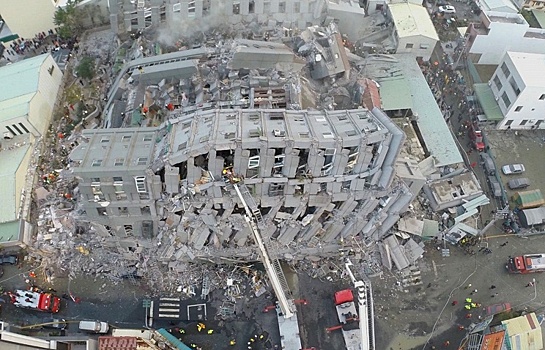 Число жертв землетрясения на Тайване достигло 23 человек