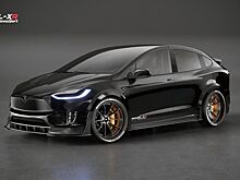 Tesla Model X ателье RevoZport имеет вид «смущенного» электрического хэтчбека