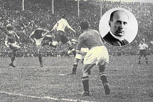 Италия — Англия, история встреч, первый матч сборных организовали для Муссолини, подробности