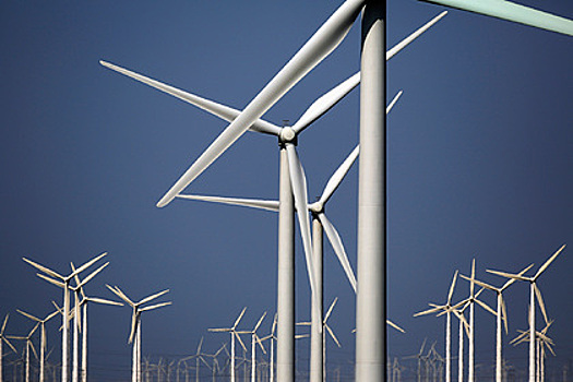 В Китае построят мощную ветряную электростанцию
