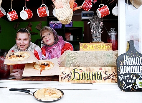 Большинство россиян пекут блины на молоке