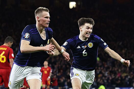 Шотландия — Испания — 2:0, видео, голы Скотта Мактоминея, обзор матча, 28 марта 2023 года, отборочный цикл Евро-2024