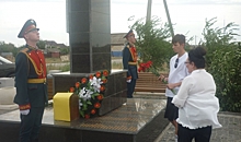 Жители Якутии поклонились могиле родственника, защищавшего Сталинград