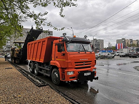 Ремонт дороги начался на улице Стрелковой в Сормове