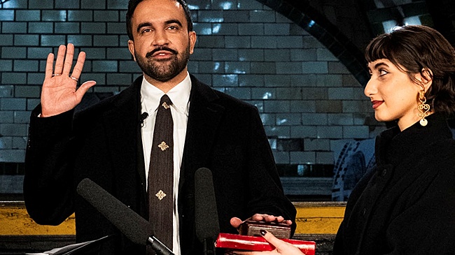 Зохран Мамдани принял присягу в качестве мэра Нью-Йорка