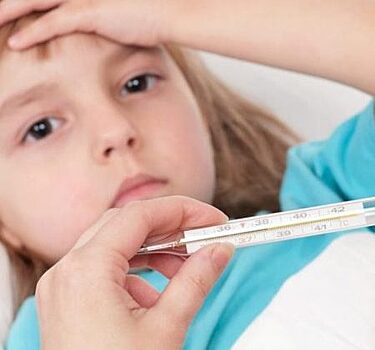 Как сбить температуру 39 у ребенка