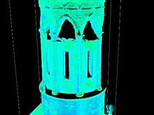 Башню Шамиля во Льгове оцифровали лазером для подготовки реставрации