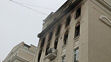Замена электропроводки в сгоревшем «звездном доме» была проведена ТСЖ «Никитский бульвар» в 2013 году