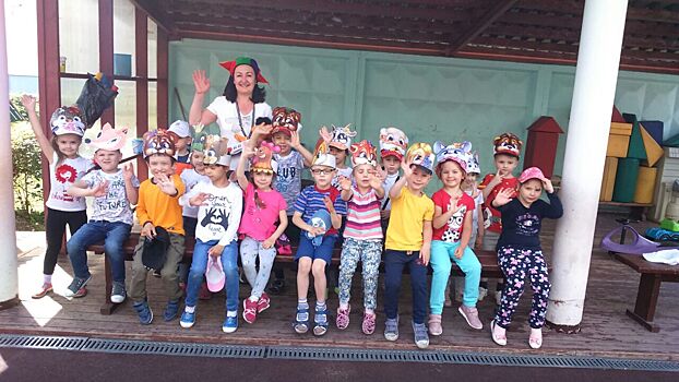 В детском саду «Кораблик» прошли «Веселые старты»