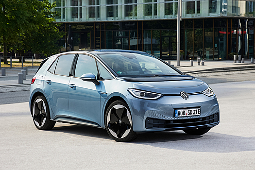 В Россию привезли новый электрокар Volkswagen ID.3