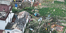 Жертвами мощного торнадо в Китае стали десять человек