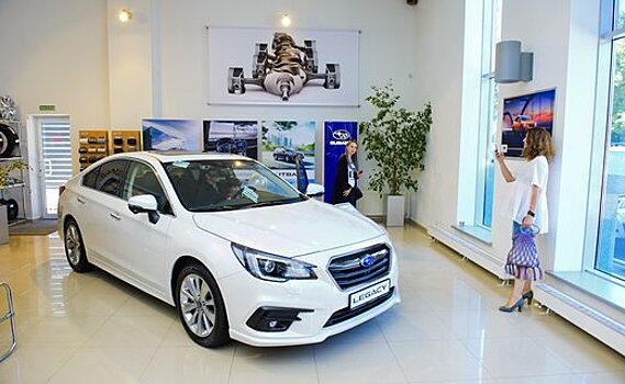 Subaru Legacy и Subaru Outback представили в Краснодаре