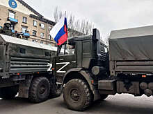 Правительство Воронежской области: колонна военной техники движется по дороге М-4 "Дон"