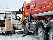 Рейсовый автобус попал в массовое ДТП под Челябинском