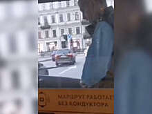 В Петербурге водитель автобуса остановился на маршруте для молитвы