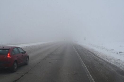 Саратовских автомобилистов предупреждают о сильном тумане на дорогах