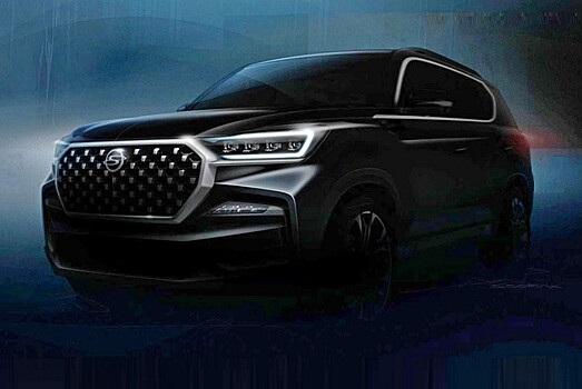 Обновленный SsangYong Rexton: официальные тизеры