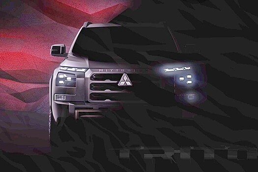 Показан серийный пикап Mitsubishi L200 нового поколения