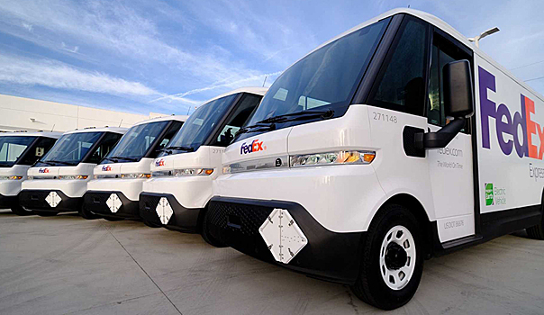 Federal Express получил партию электрических фургонов