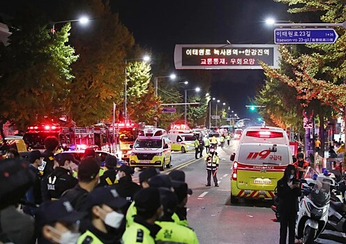 Восстановлена картина трагедии с давкой в Сеуле