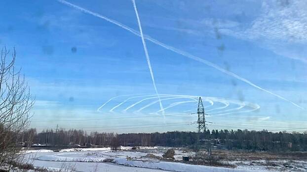 Происхождение необычных кругов в небе Москвы объяснили