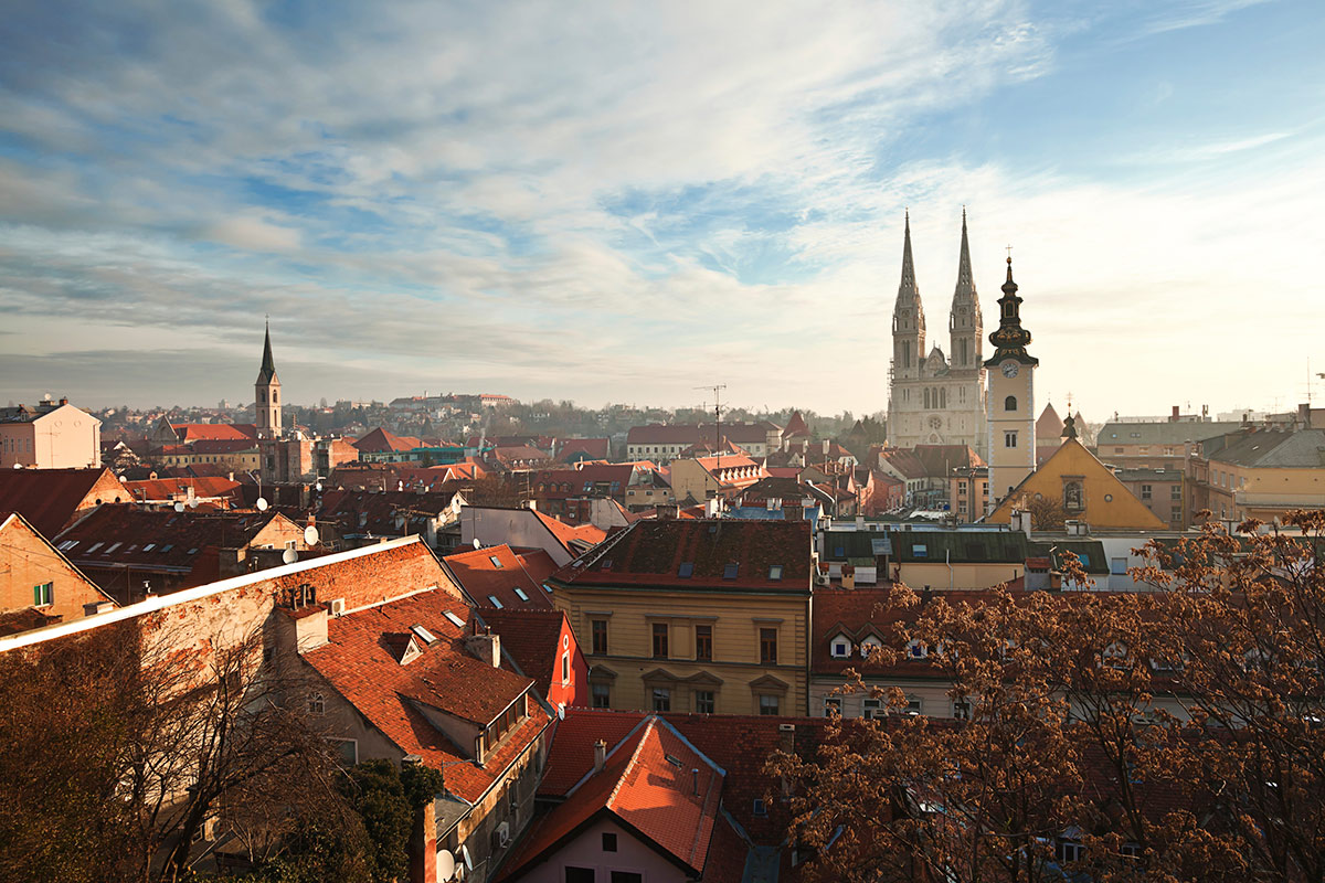 Загреб, Хорватия, Европа