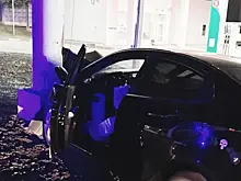 "Обнял" столб: водитель KIA Rio погиб в аварии в Самарской области