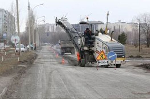 В областном центре начали ремонтировать проспект Московский