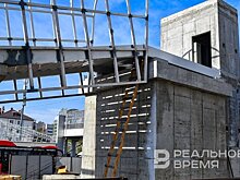 В Казани установят первый из пяти новых надземных пешеходных переходов на Горьковском шоссе
