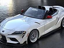 Посмотрите на Toyota Supra в кузове спидстер