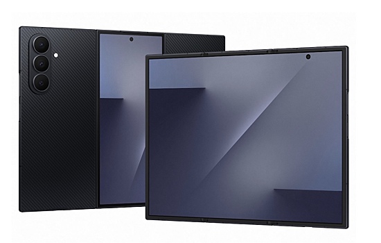 Samsung представил свой первый складывающийся втрое смартфон