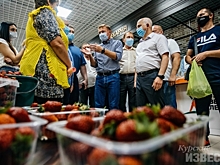 Роман Старовойт о поездке на новый фермерский рынок: «Я выбираю курские продукты!»