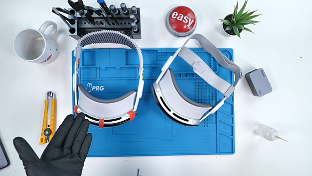 Блогер проверил VR-шлем Apple Vision Pro на ремонтопригодность
