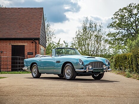 На продажу выставили кабриолет Aston Martin основателя марки