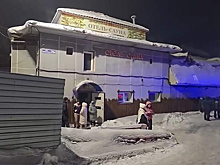 Опубликовано видео с места пожара в частной сауне в Кузбассе