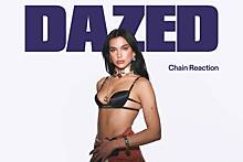 Дуа Липа снялась в нижнем белье для журнала Dazed