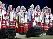 Артисты хора имени О. В. Гришина выступили с отчетным концертом