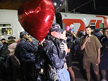 В Новосибирск из командировки с Северного Кавказа вернулся сводный отряд полиции