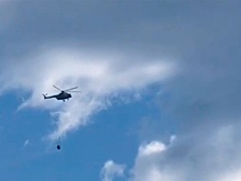 МЧС: Для тушения пожара в Алуште задействовали авиацию