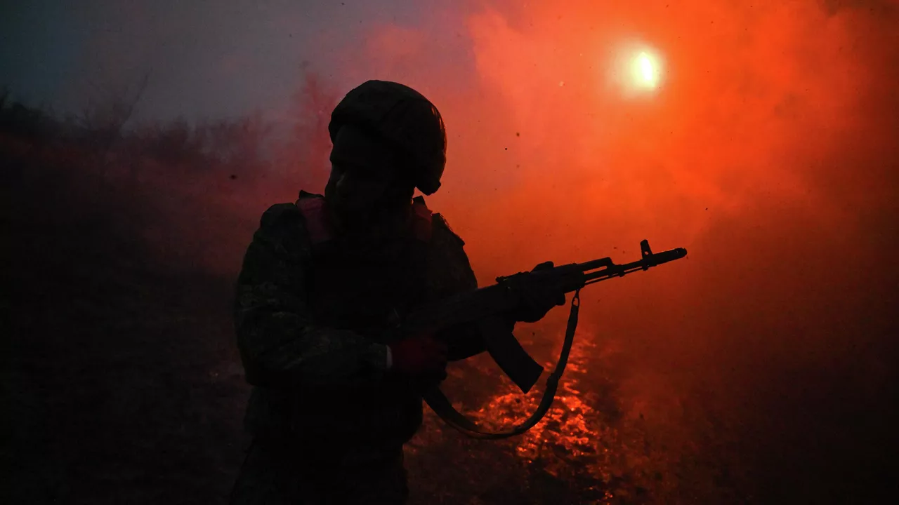 Бойцы ВС РФ применили тактику огневого вала в Северске