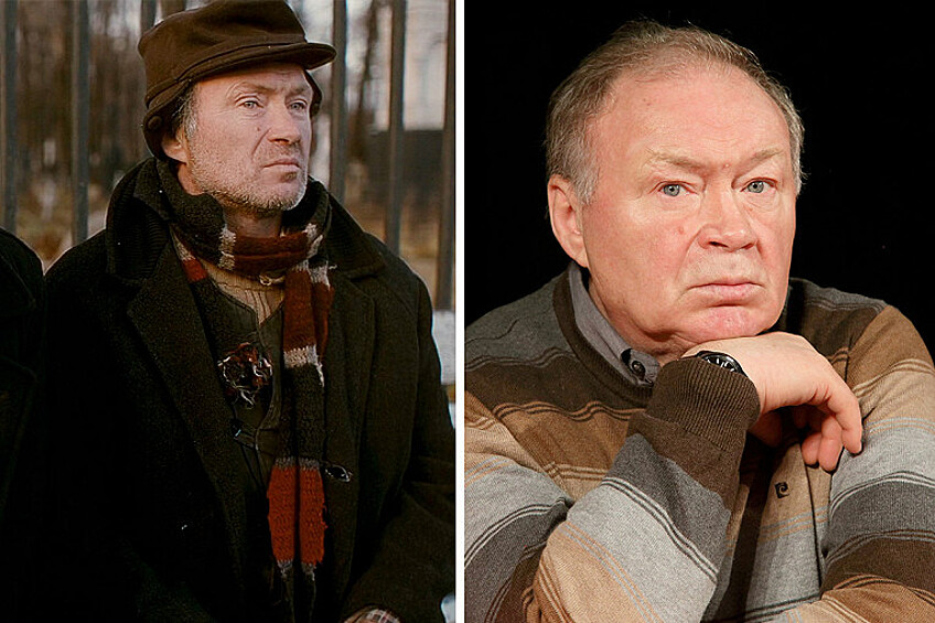 Юрий Кузнецов — бомж Гофман, живущий на кладбище. Известность актера упрочила роль "Мухомора" в сериале "Улицы разбитых фонарей". Кузнецов продолжает активно сниматься. В прошлом году ему исполнился 71 год.