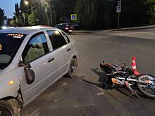 В Курске сбили двух детей, катавшихся на питбайке