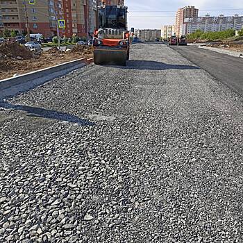 В «Парковом» Челябинска «ДорстройГрупп» продолжает строить крупнейшую магистраль