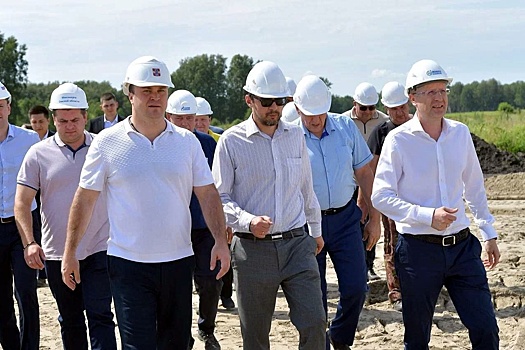 Виталий Хоценко проверил ход газификации севера Омской области