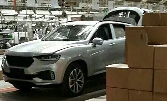 Фотошпионы рассекретили серийное кросс-купе Haval